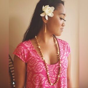 Kulua Maui x Artistry8 Collab Barbie Lokelani Dress Piha XS